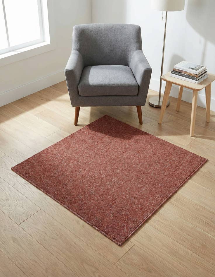 Detail image of 3' 3 x 3' 3 Everyday Solid Square Rug