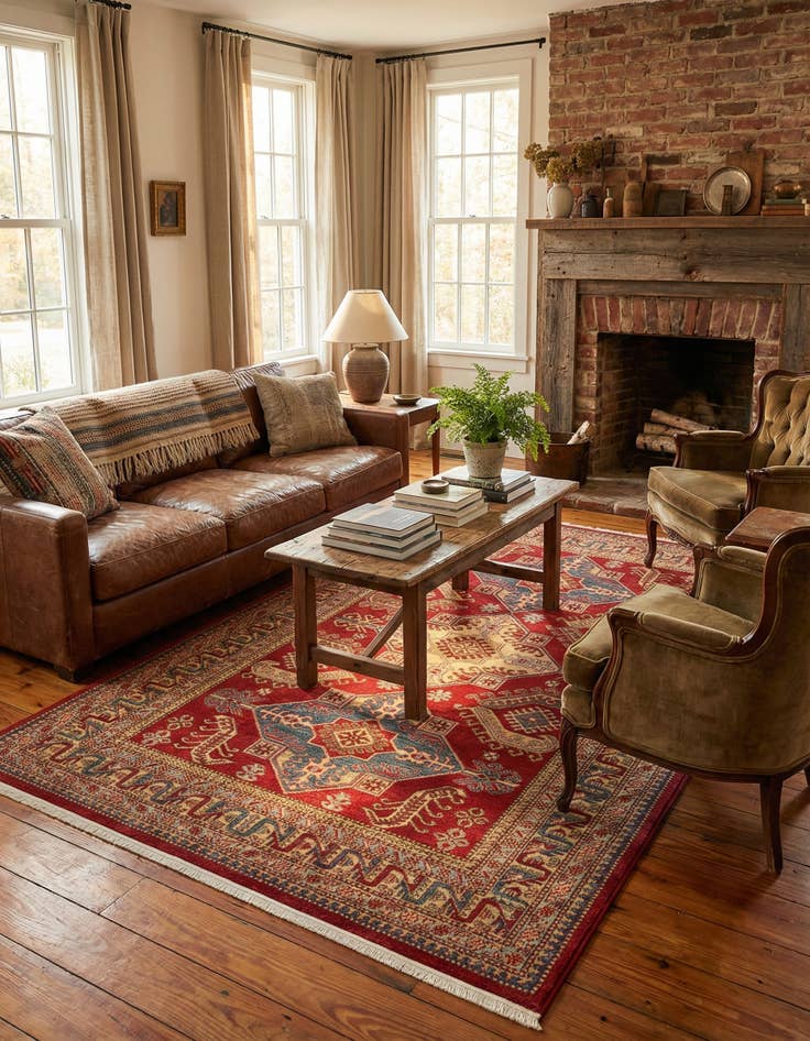 Detail image of 5' x 8' Sara Rug