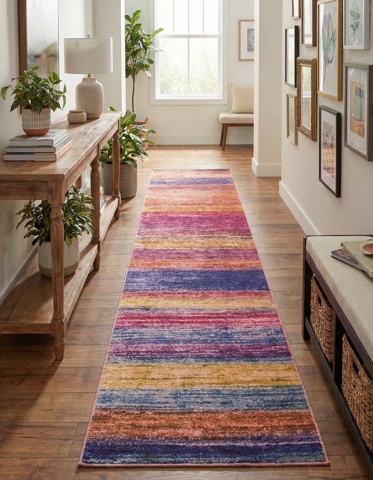 Detail image of 2' 6 x 16' Asha Runner Rug