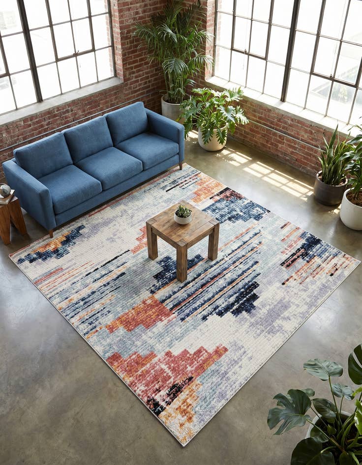Detail image of 8' x 8' Tucson Square Rug
