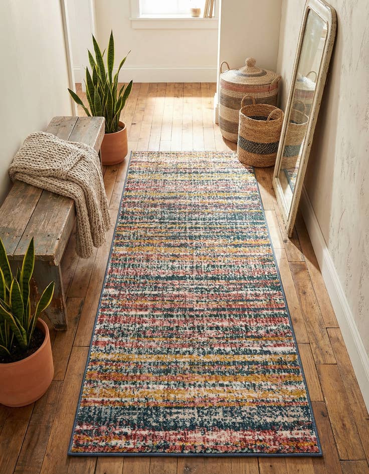 Detail image of  2' 2 x 5' Gemstone Runner Rug