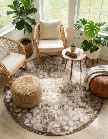 7' x 7' Monaco Round Rug