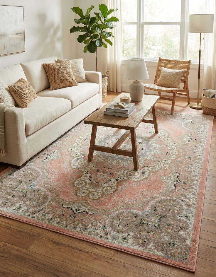 Detail image of 6' x 9' Kamala Washable Rug