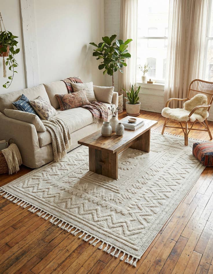 Detail image of 7' 10 x 10' Boho Rug