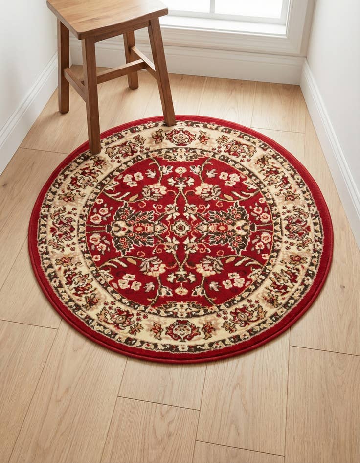 Detail image of 3' x 3' Yasmin Round Rug