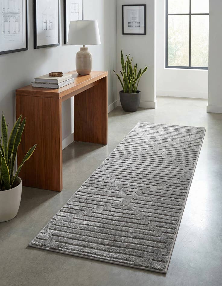 Detail image of 2' x 5' Vogue Geo Runner Rug