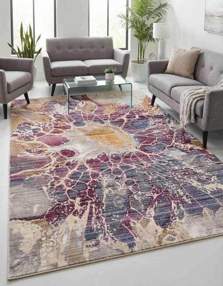 Detail image of 5' 3 x 7' 9 Deepa Rug