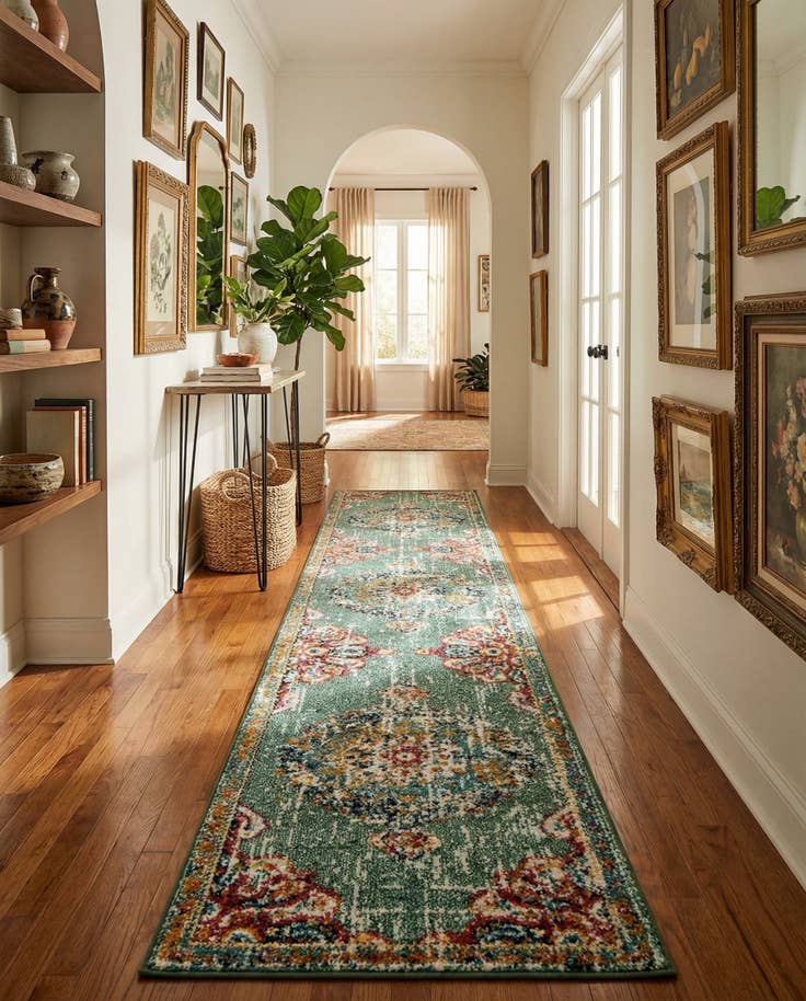 Detail image of 2' 7 x 16' 5 Madeline Runner Rug