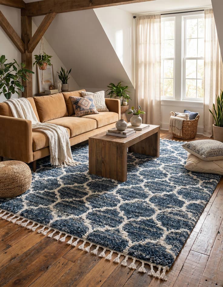 Detail image of 8' x 10' Lagom Shag Rug