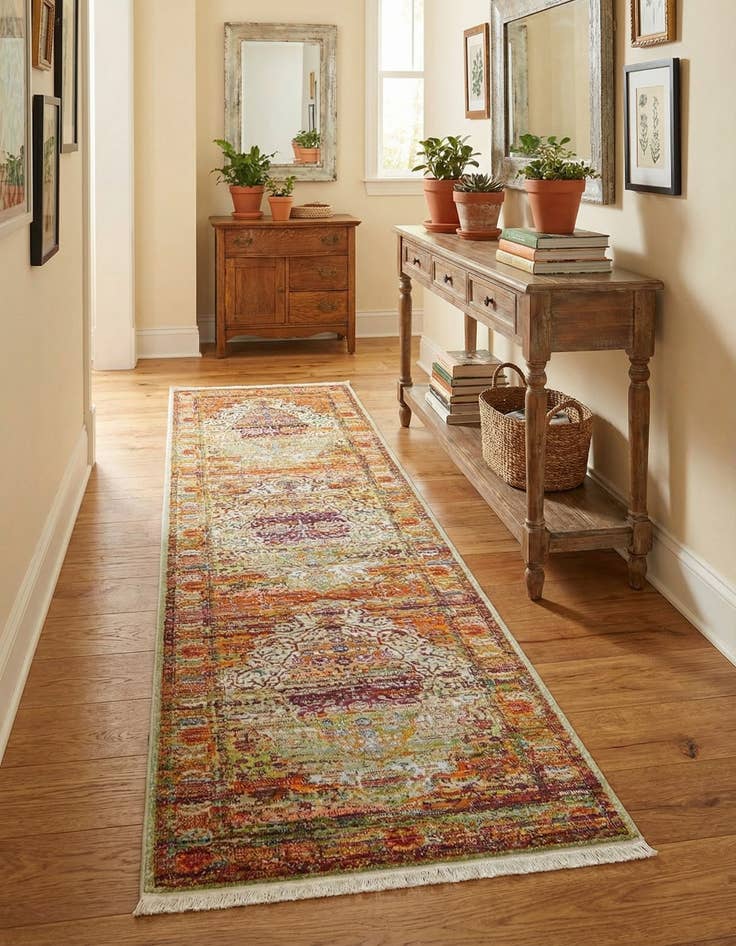 Detail image of 2' 7 x 10' Santiago Runner Rug