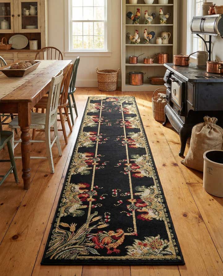 80cm x 400cm Land Läufer Teppich