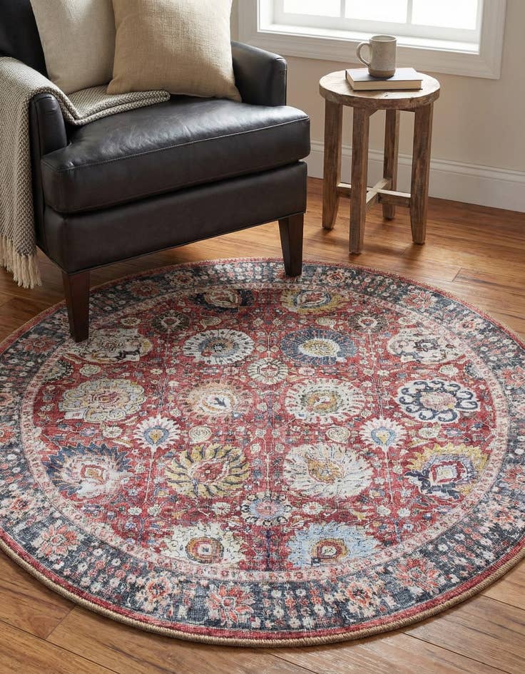 Detail image of 3' 6 x 3' 6 Timeless Round Rug
