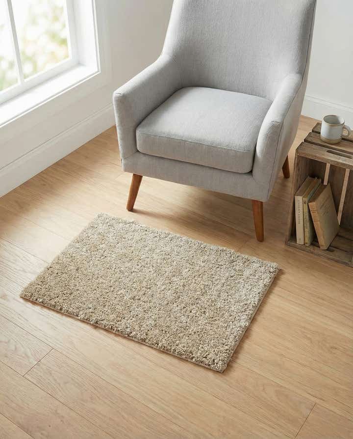 2' x 3' Soft Solid Shag Rug