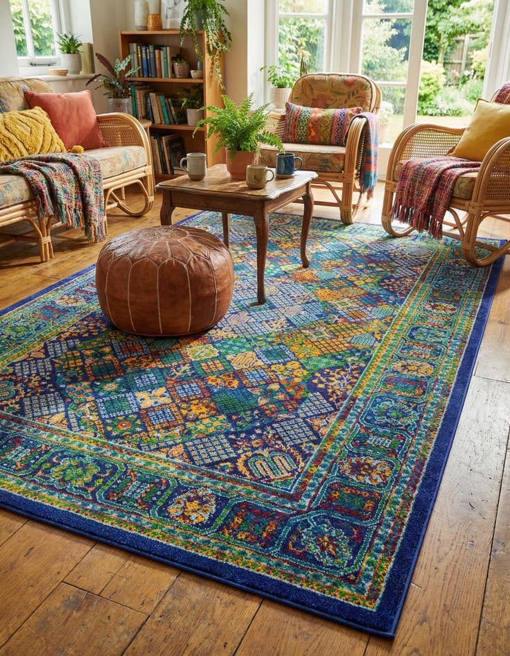 Detail image of 5' 3 x 8' Calypso Rug