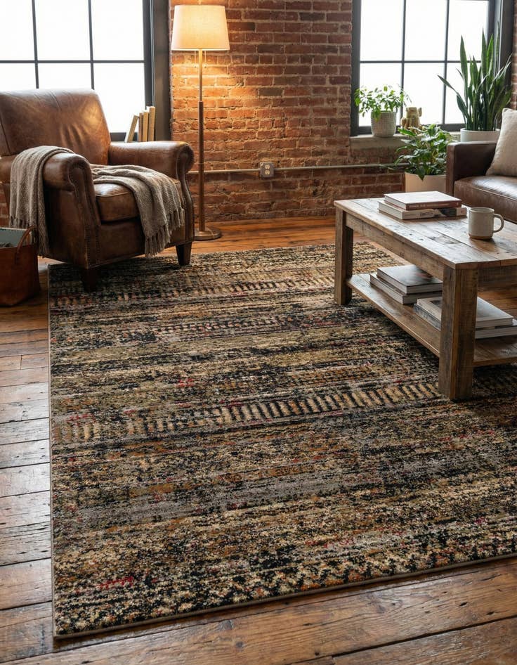 Detail image of  4' x 6' Saturn Rug