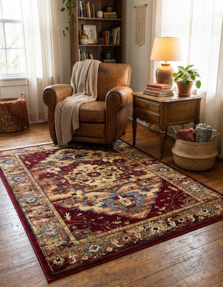 Detail image of 5' 3 x 8' Kennedy Rug