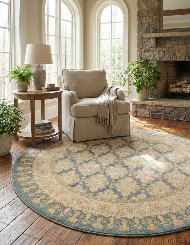 Detail image of 8' x 8' Kensington Round Rug