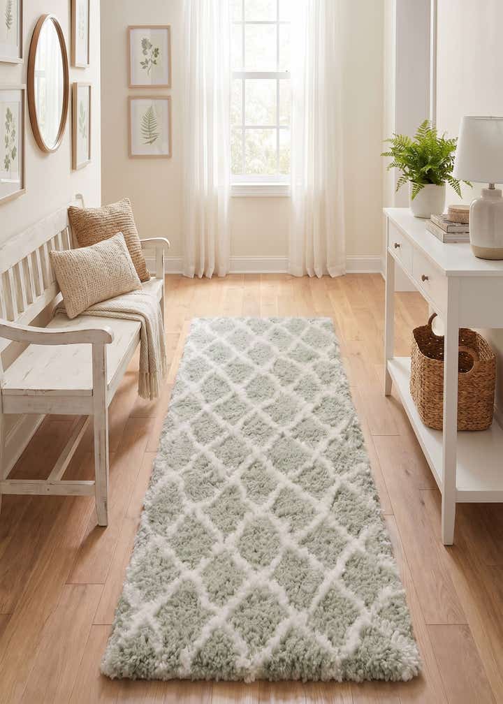 2' 7 x 10' Marrakesh Shag Runner Rug