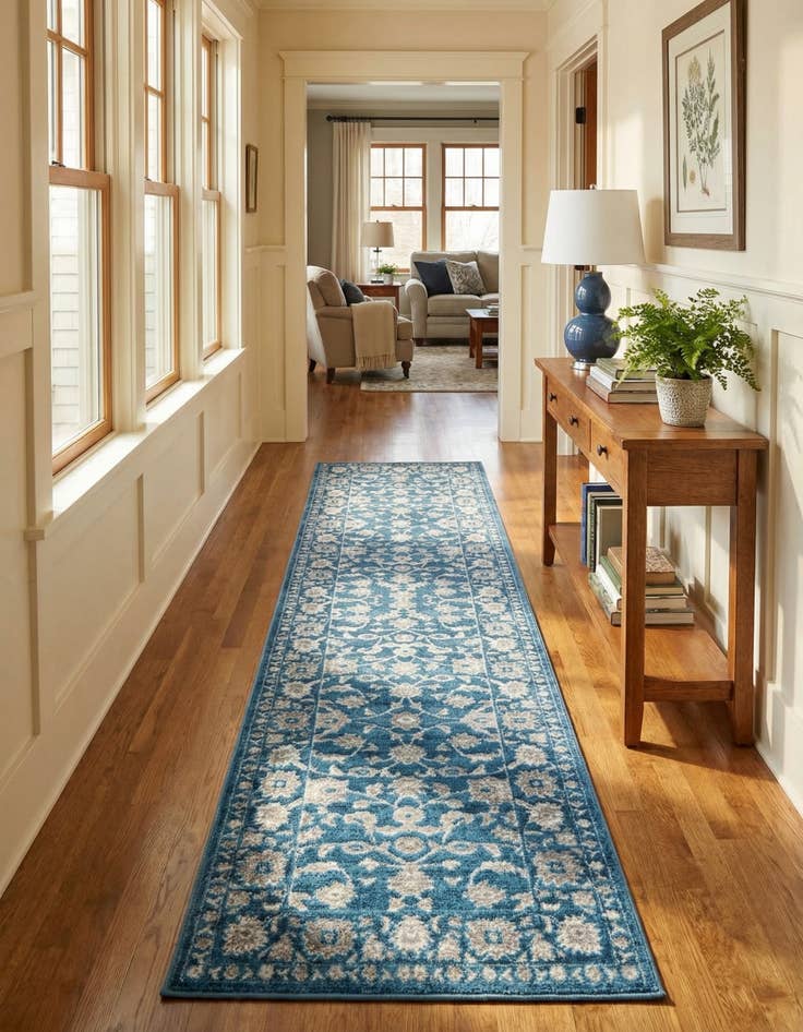 Detail image of 2' 7 x 10' Boston Runner Rug