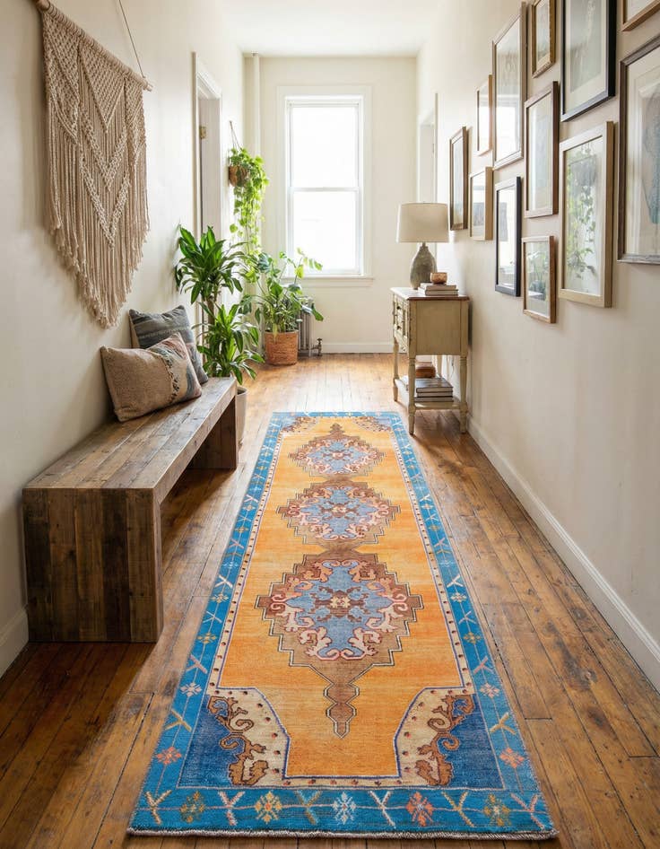 Detail image of 2' 6 x 10' Timeless Runner Rug