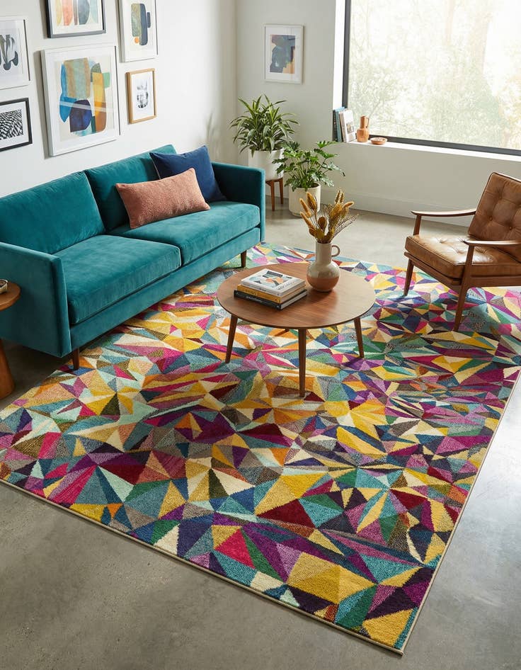 Detail image of 8' x 10' Washable Hyacinth Rug