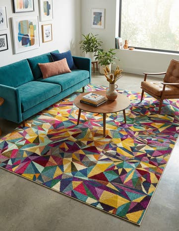 8' x 10' Washable Hyacinth Rug
