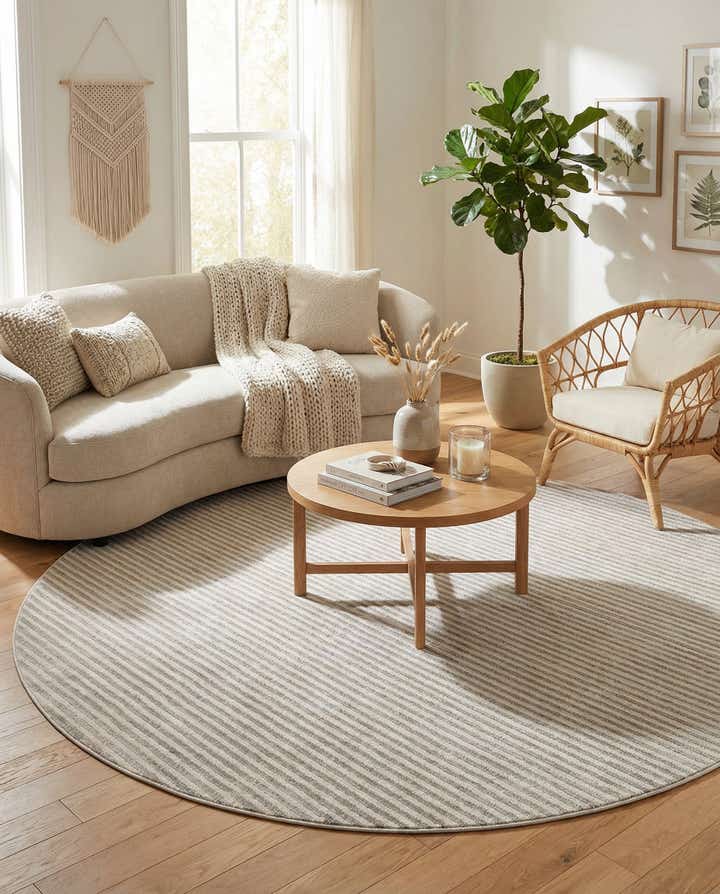 10' x 10' Easy-Clean Sabrina Soto Indoor / Outdoor Round Rug