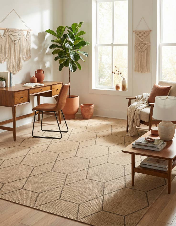 Detail image of 7' 10 x 7' 10 Dunes Square Rug