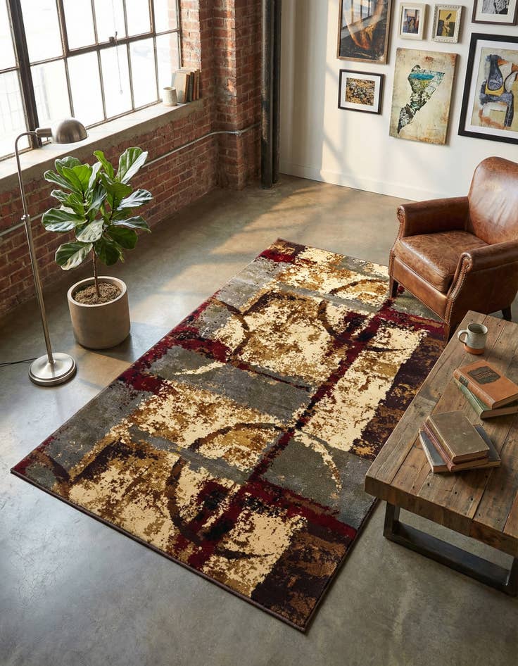 Detail image of 3' x 5' 3 Cafe Rug