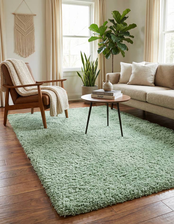 Detail image of 5' x 8' Infinity Shag Rug