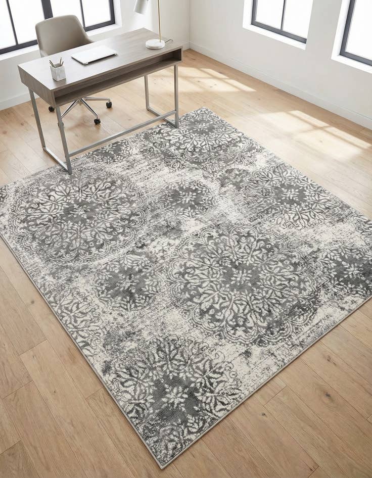 Detail image of 6' x 6' Monte Carlo Square Rug