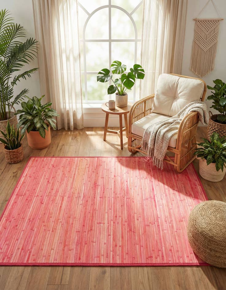 Detail image of 4' x 6' Bamboo Rug