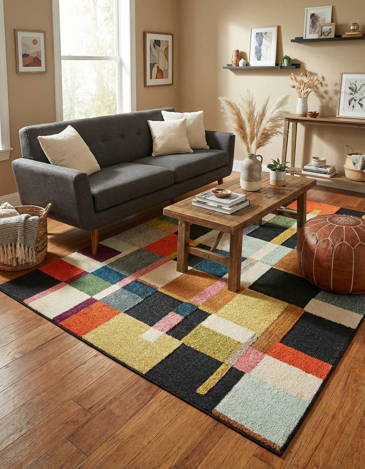 Detail image of 5' x 7' Washable Casablanca Indoor / Outdoor Rug