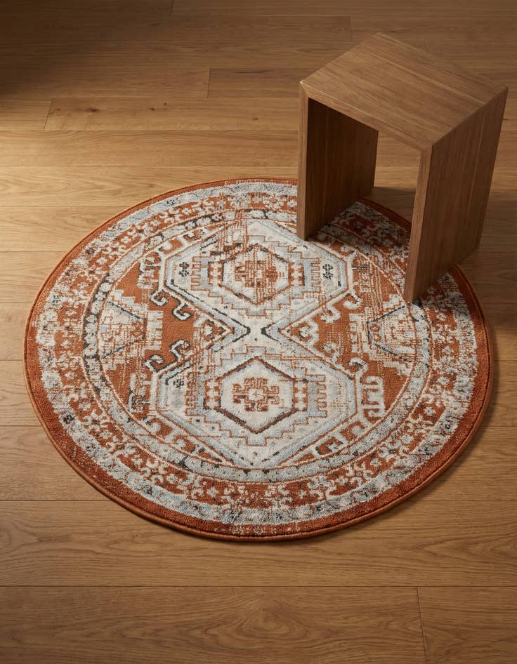 Detail image of 3' x 3' Charlotte Round Rug