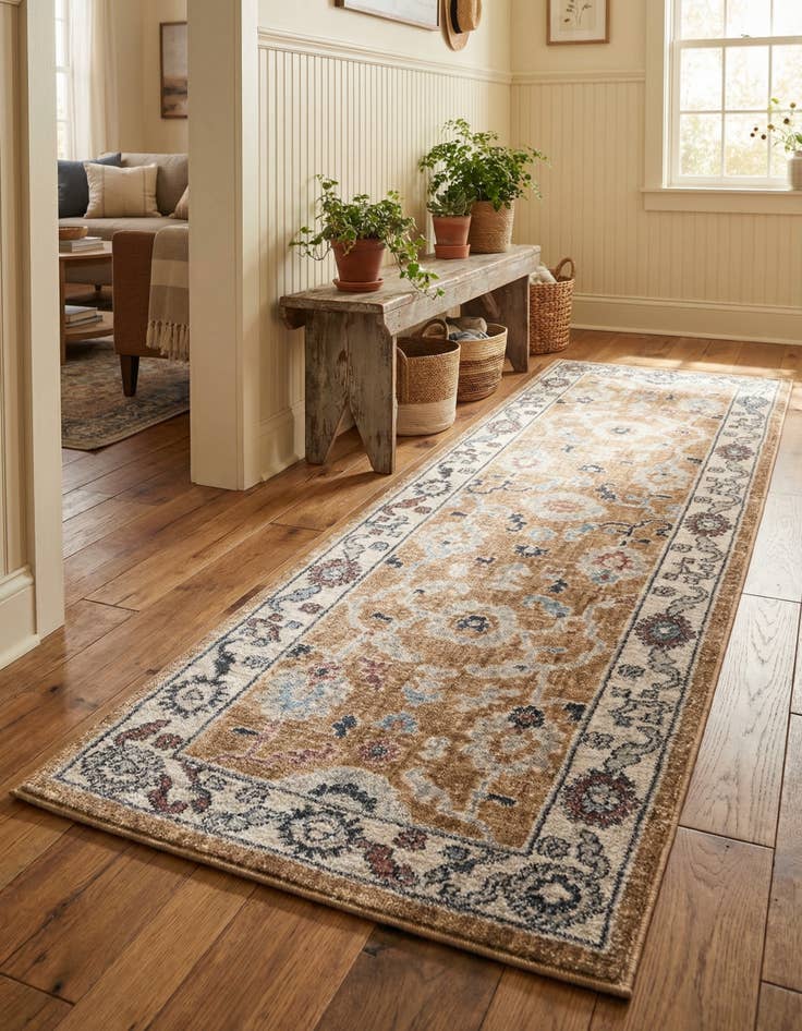 Detail image of 2' x 6' Eco Traditional Runner Rug