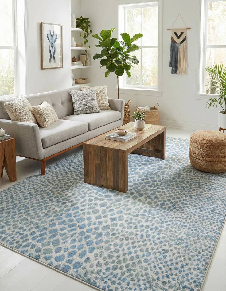 Detail image of 7' 10 x 10' Kamala Washable Rug