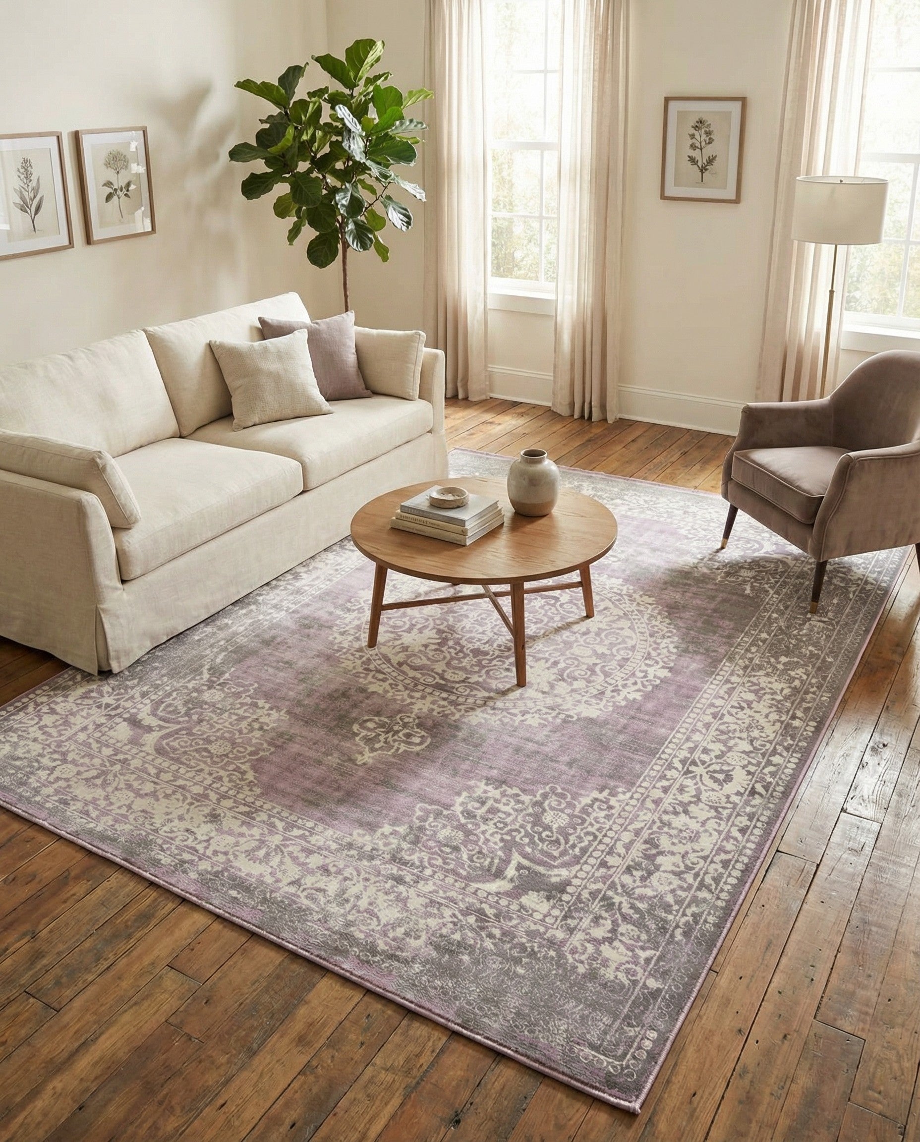 8' x 11' 4 New Vintage Rug