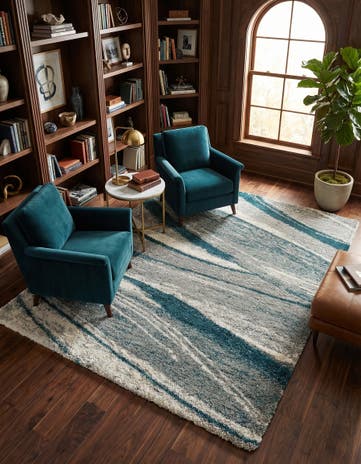 7' 10 x 10' Soft Touch Shag Rug