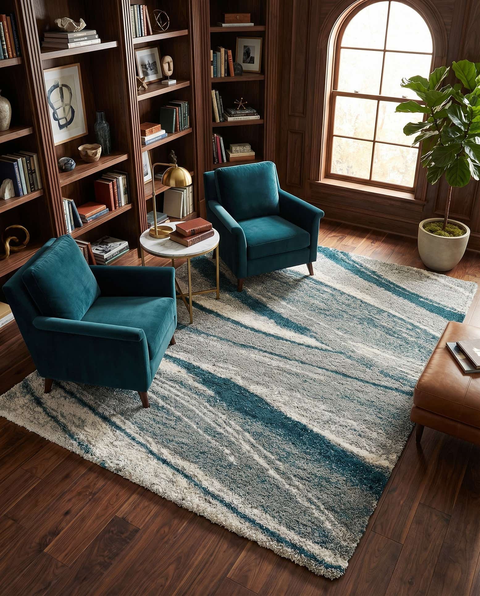 7' 10 x 10' Soft Touch Shag Rug