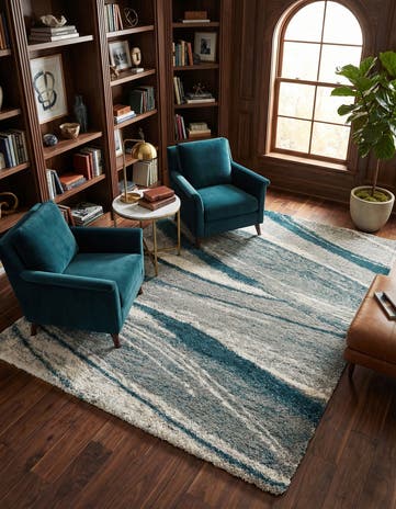 7' 10 x 10' Soft Touch Shag Rug