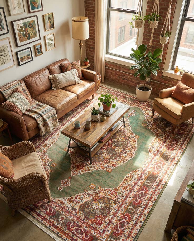 Detail image of 9' x 12' Santiago Rug