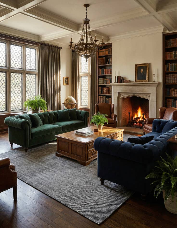 Detail image of 12' x 16' 1  Hand Woven Jill Zarin English Manor Wool Rug