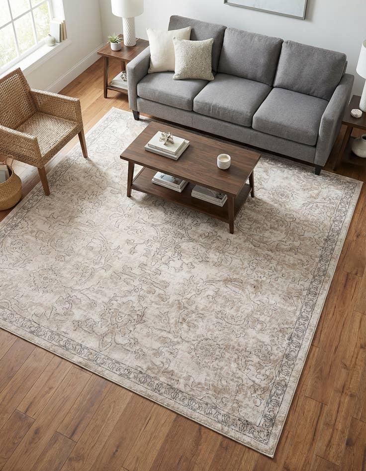 Detail image of 7' 10 x 7' 10 Oregon Square Rug