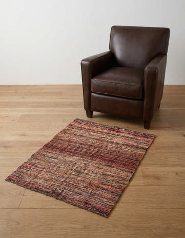 3' 1 x 4' Hand Knotted Moroccan Wool Rug