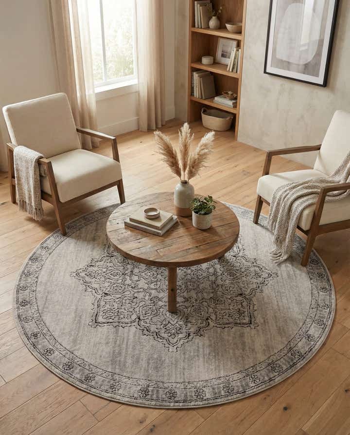 7' x 7' Nyla Round Rug