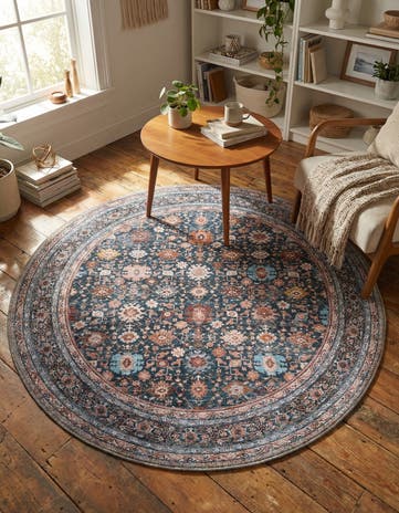 4' x 4' Yara Round Rug