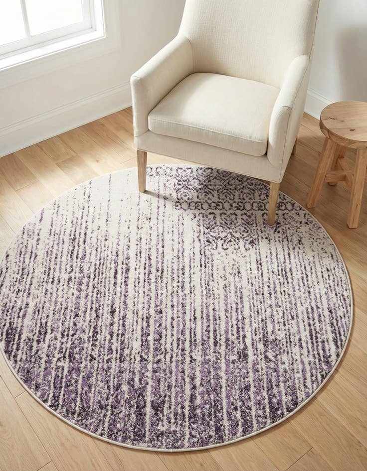 Detail image of 4' x 4' Loft Round Rug