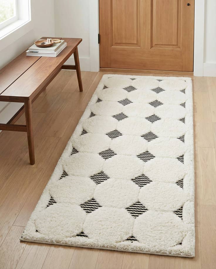 Detail image of 2' x 5' Prismatic Runner Rug