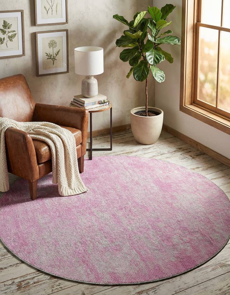 Detail image of 5' x 5' Asha Round Rug