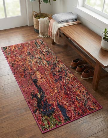 2' x 4' Washable Haerfest Runner Rug